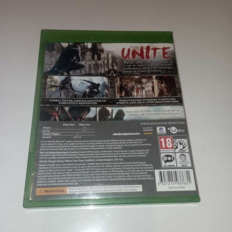 Assassin`s Creed: Unity [X1]  **No Booklet**